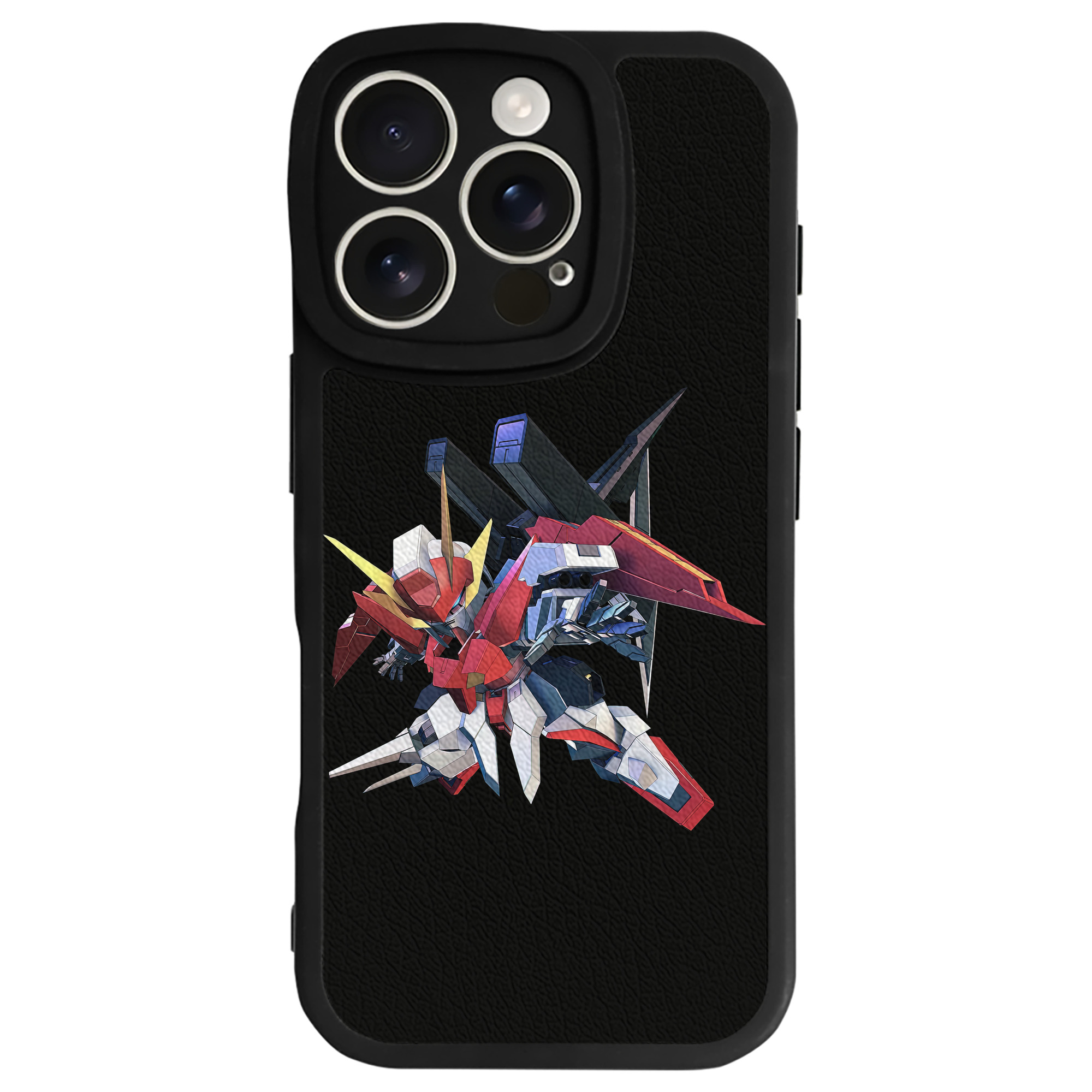 （画像用） 機動戦士ガンダム Mobile Suit Gundam 【iPhone 16シリーズ対応】シリコンスマホケース（レザー調） 材質：シリコン